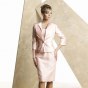 Sheath / Column Strapless Knee-length Satin Lace Mother of the Bride Dresses Sheath / Column Strapless Knee-length Satin Lace Mother of the Bride Dresses