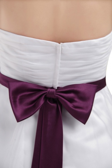 A-line Halter Short/Mini Chiffon Graduation Dress