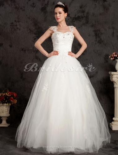 Ball Gown Floor-length Tulle Sweetheart Wedding Dress