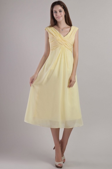 Sheath/Column One Shoulder Knee-length Satin Prom Dress