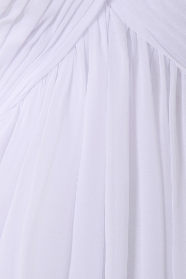 A-line Sweetheart Floor-length Chiffon Wedding Dress