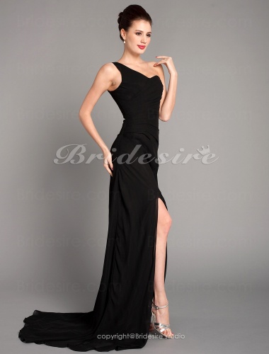 chiffon over satin