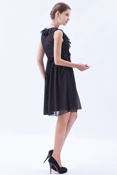 A-line Strapless Short/Mini Taffeta Graduation Dress