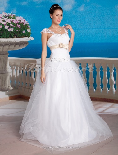Ball Gown Tulle Floor-length Sweetheart Wedding Gown