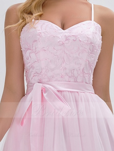 A-line Sweetheart Short/Mini Prom Dress
