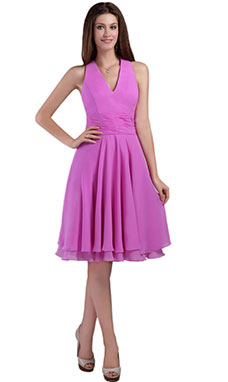 A-line Sweetheart Ankle-length Taffeta Lace Graduation Dress