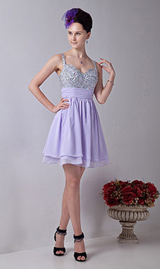 Princess Strapless Short/Mini Tulle Cocktail Dress