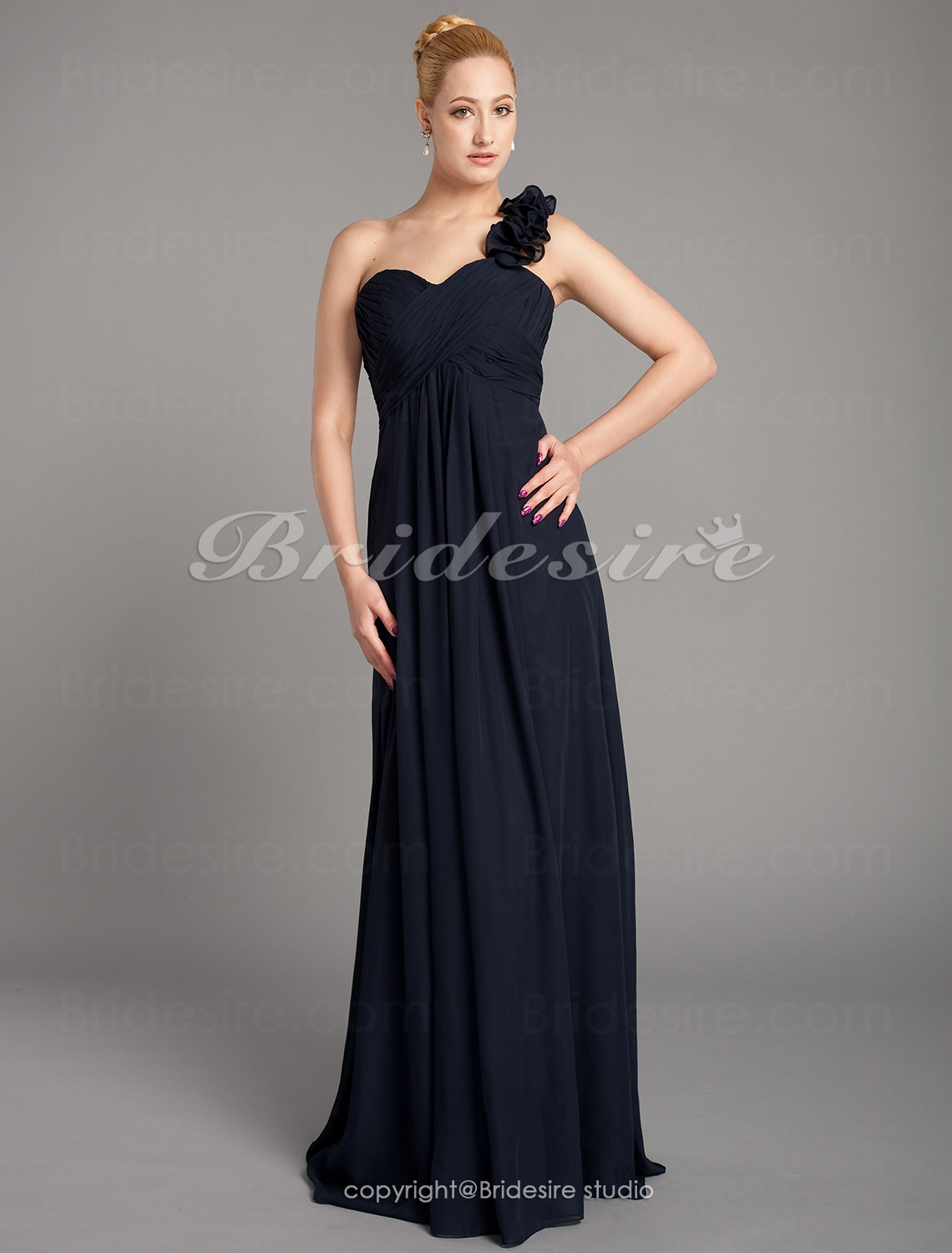 A-line Chiffon Floor-length Sweetheart Mother Of The Bride Dress